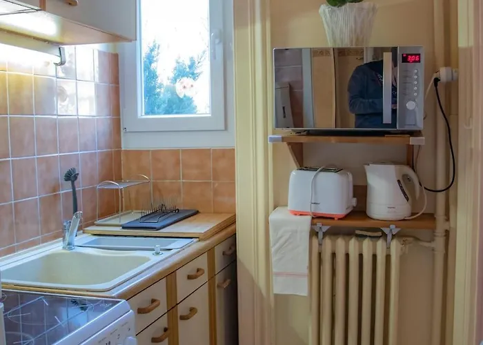 Apartment Plein Centre, 42m Au Calme Avec Balcon Et Wifi